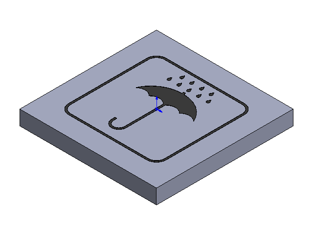 «Keep dry» Solidworks library feature